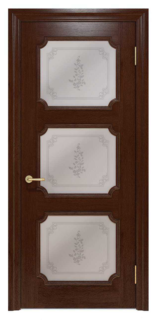 Міжкімнатні двері Elegante 042.5 шоколадний TM STATUS DOORS