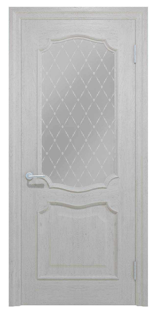 Міжкімнатні двері Elegante 022.1 молочний ТМ «Status Doors»